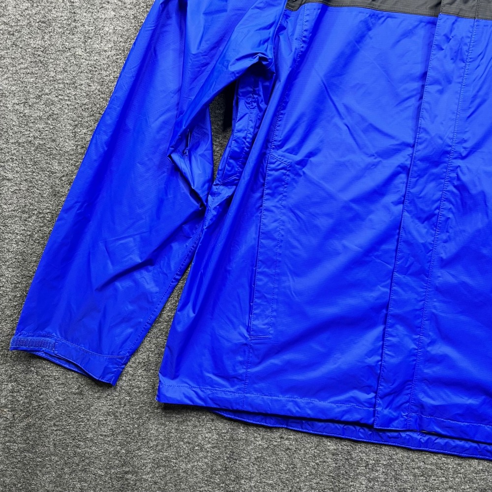 The North Face Jacket Mens XL Blue Black Hyvent Venture NF0A4P8KEF1 Rain Coat - Picture 7 of 16